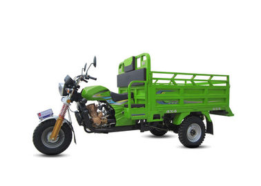 3 바퀴 화물 오토바이 150cc 정상적인 뒤 축을 가진 자동 화물 장전기를 녹색이 되십시오