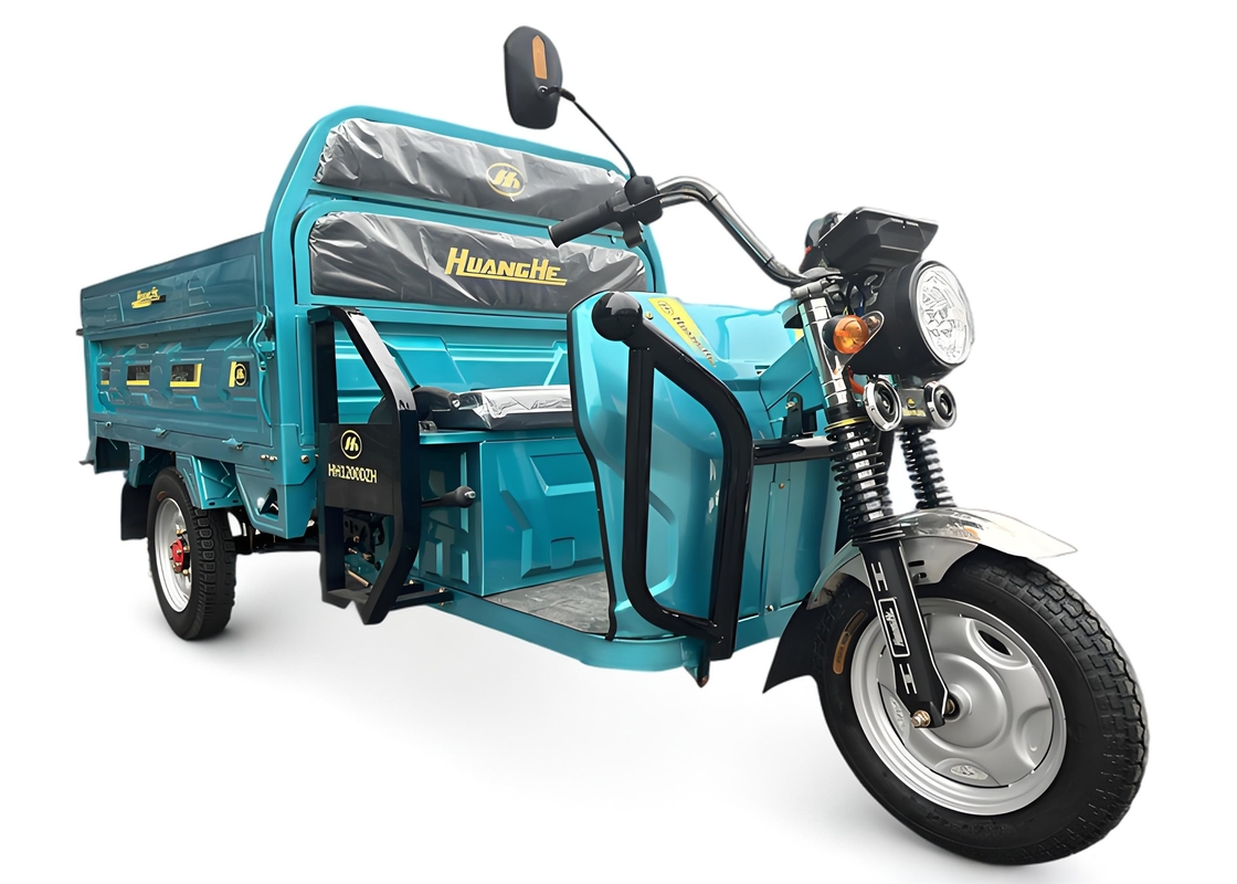 1200W 전기 화물 삼중자전거 앞 드럼 / 후방 드럼 브레이크 등급 부하 260 KG