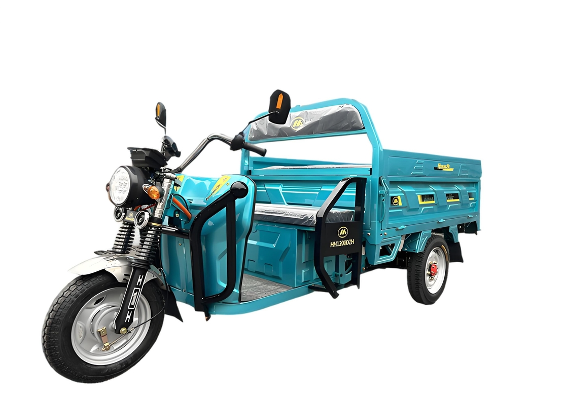 1200W 전기 화물 삼중자전거 앞 드럼 / 후방 드럼 브레이크 등급 부하 260 KG