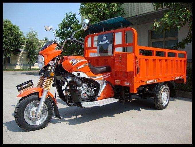 자동화된 250CC 화물 세발자전거, 중국 사람 3 바퀴 오토바이 열려있는 체형