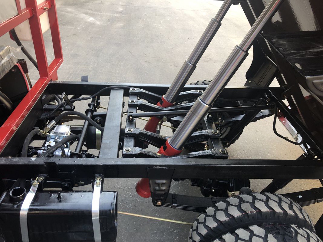 성숙한 250CC 화물 세발자전거 열려있는 체형 1700년 * 1250mm 드럼 브레이크 60km/H 최고 속도