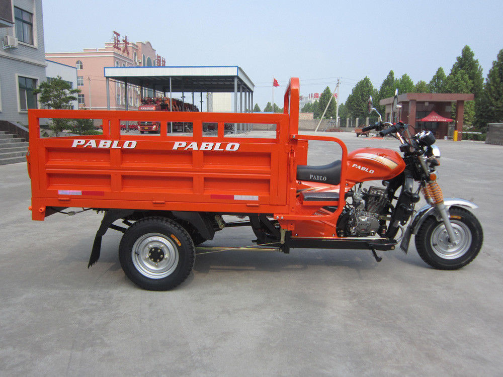 오른쪽 삼륜 오토바이 3륜 화물 오토바이 300CC 엔진 타입 및 201 250cc 배기량