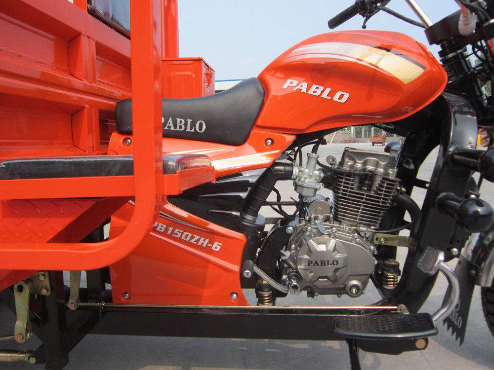 오른쪽 삼륜 오토바이 3륜 화물 오토바이 300CC 엔진 타입 및 201 250cc 배기량